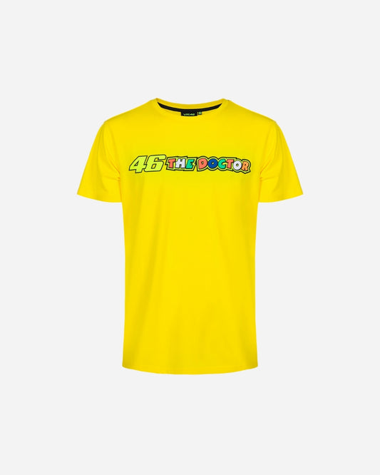 T-shirt VR46 The Doctor - Jaune