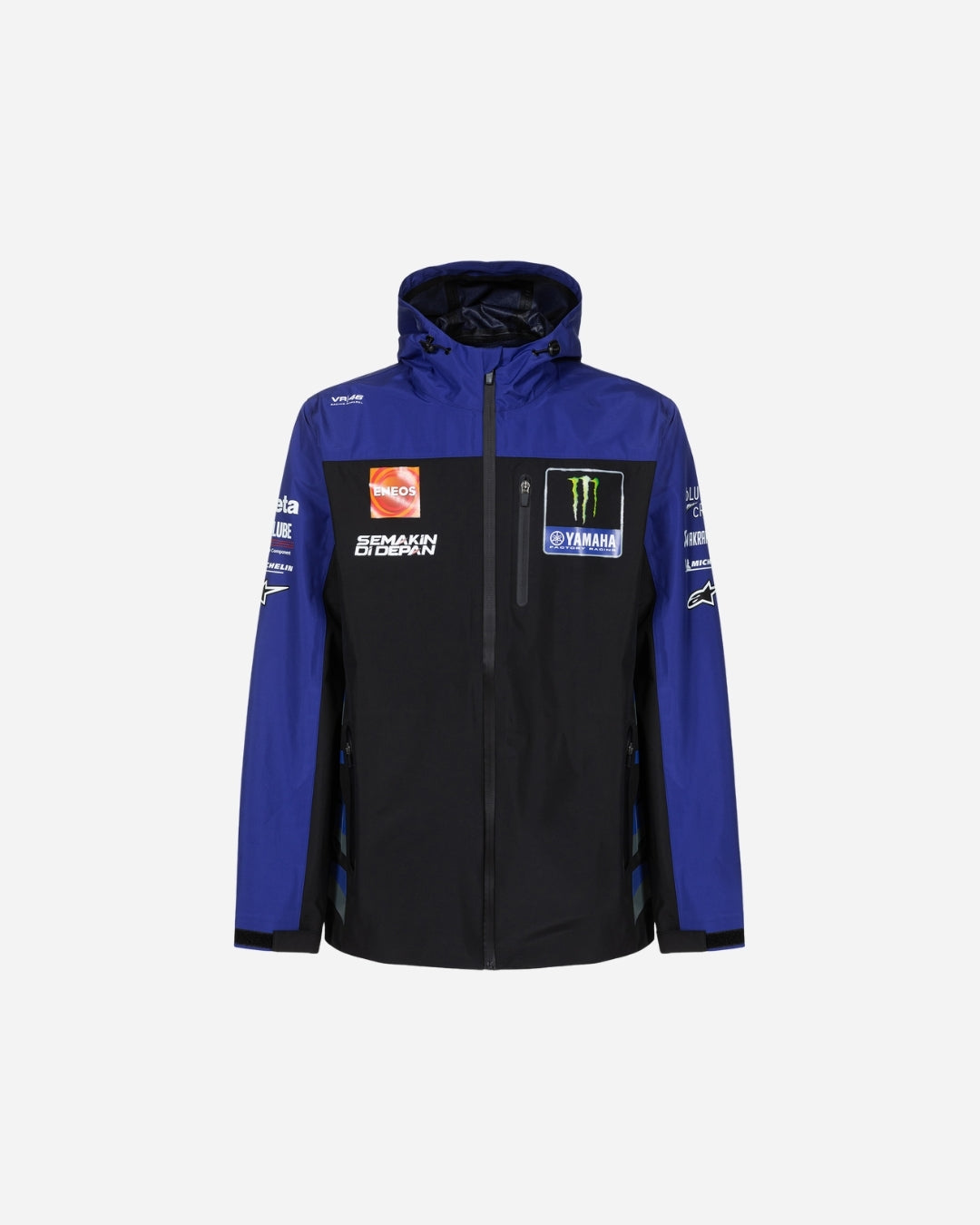 Gilet coupe-vent VR46 Replica - Noir/Bleu