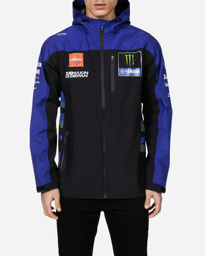 Gilet coupe-vent VR46 Replica - Noir/Bleu