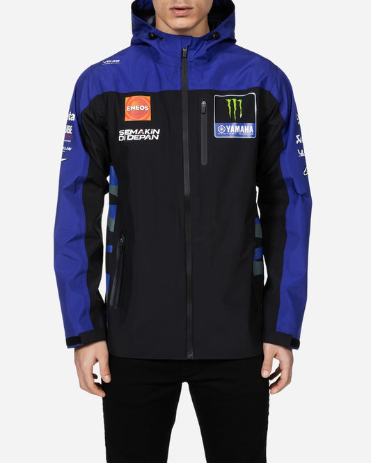 Gilet coupe-vent VR46 Replica - Noir/Bleu
